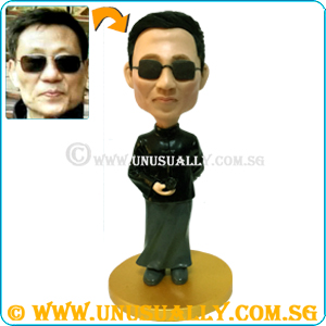 Custom 3D Cool Shanghai Style Male Figurine